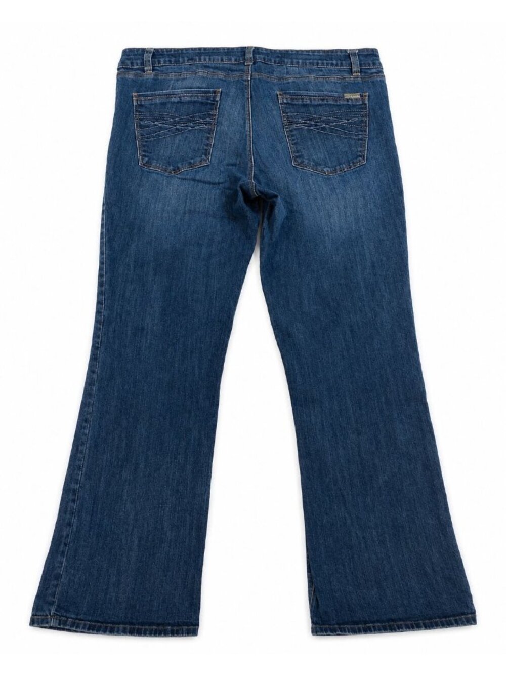 White House Black Market Women's Bootcut Jeans 14S Medium Wash Stretch Denim - Picture 4 of 5